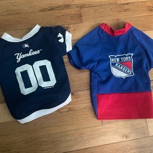 Dog jerseys size small